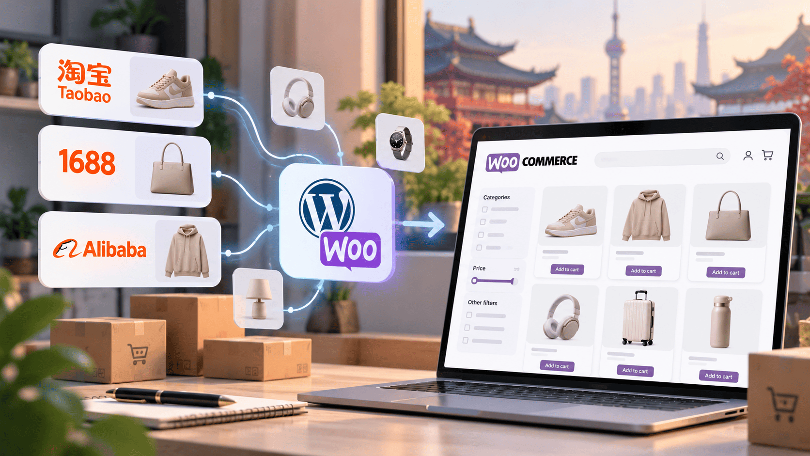 How to Build a Chinese Product Catalog in WooCommerce Using APIs